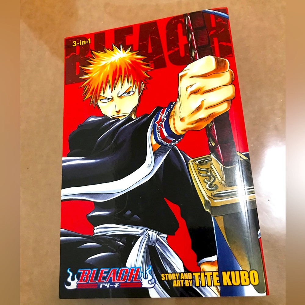 Bleach manga vol 1-3